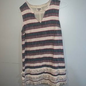 Anthropologie Holding Horses Striped Dress, size 4 petite